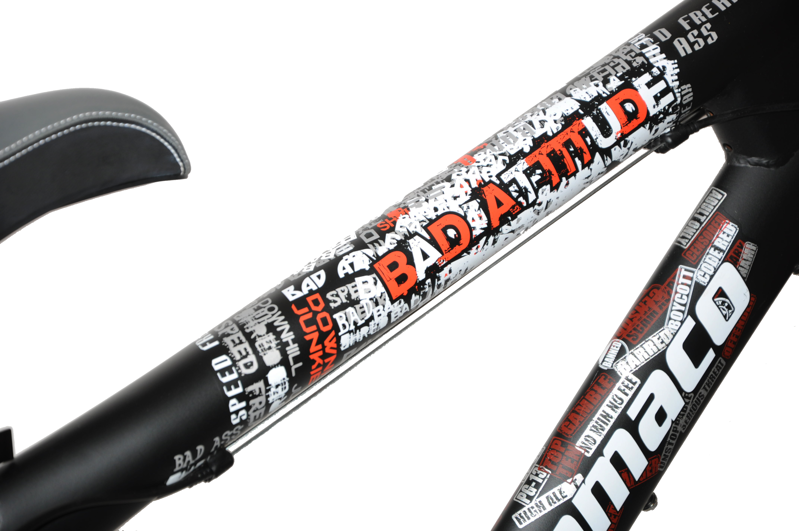 Ammaco Bad Attitude Mountain Bike Black-12